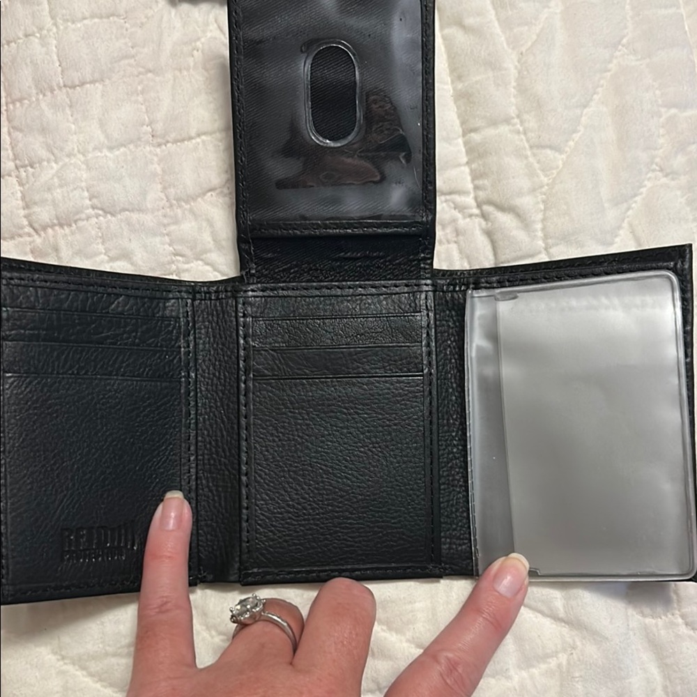 Black Leather Wallet